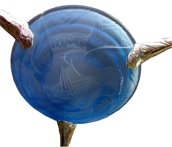 Jean Gay Art Deco Electric Chandelier Les Hirondelles