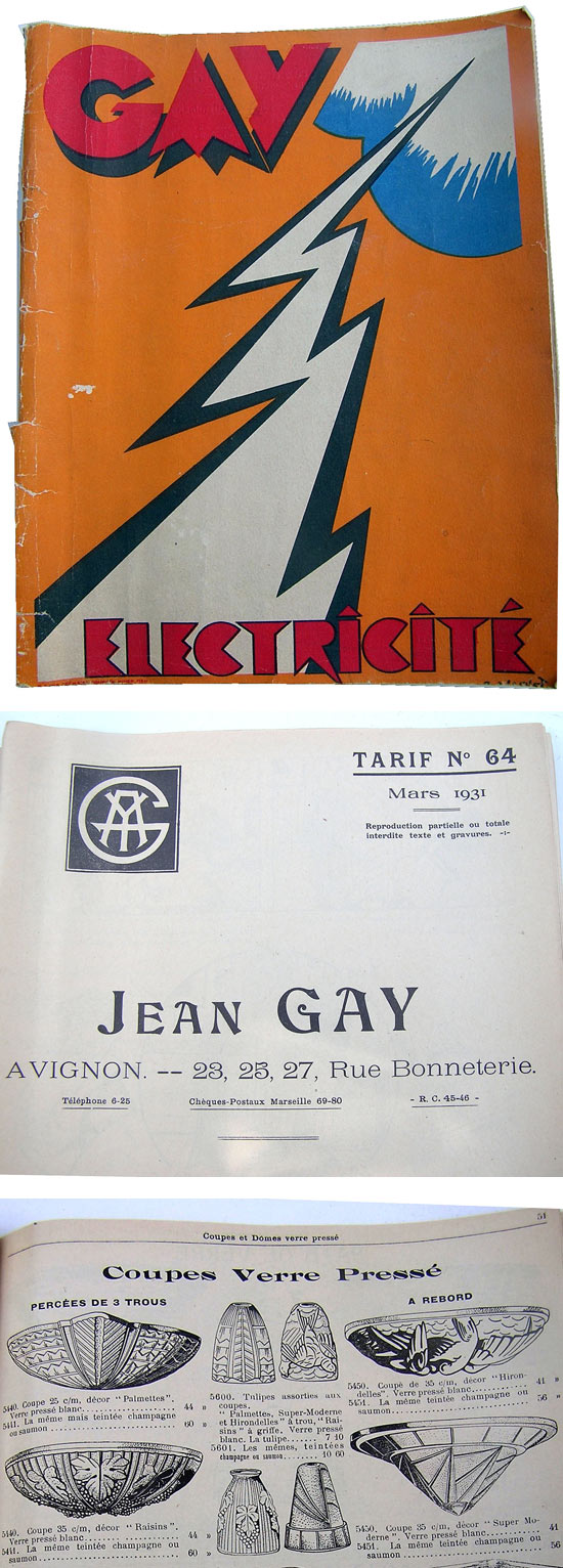 Jean Gay Art Deco Electric Chandelier Les Hirondelles