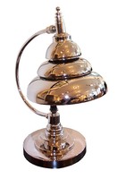 American Art Deco Markel Triple Shade Lamp