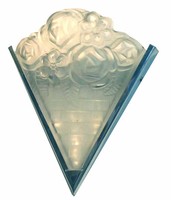 French Art Deco Degue Sconce