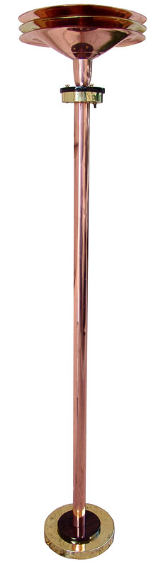 Edward Schnorr Art Deco Torchiere