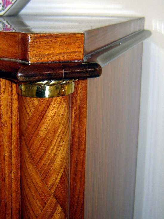 Jules Leleu French Art Deco Marquetry Vitrine