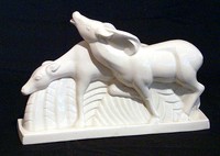 Art Deco Lemanceau Deer Ceramic
