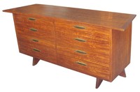 George Nakashima Mid Century Modern Design Origins Line Eight Drawer Chest