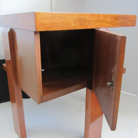 French Art Deco Mahogany Occasional Table