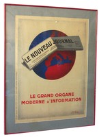 Le Nouveau Journal Art Deco Poster
