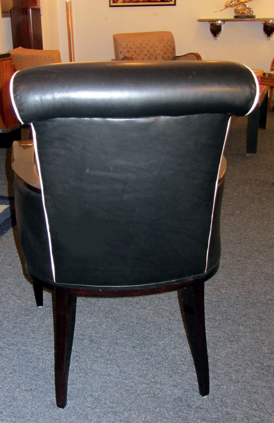 Pair of French Art Deco Armchairs by Jean Pascaud