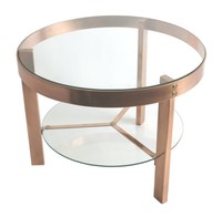 Rare Donald Deskey Copper Table