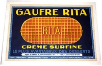 Gaufre Rita Poster 1925