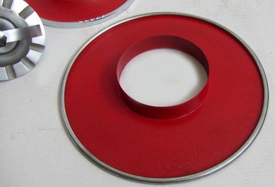 Rare American Art Deco Red CLIMAX Cocktail Smoker