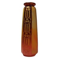 Charles Schneider Art Deco Cameo Glass Vase