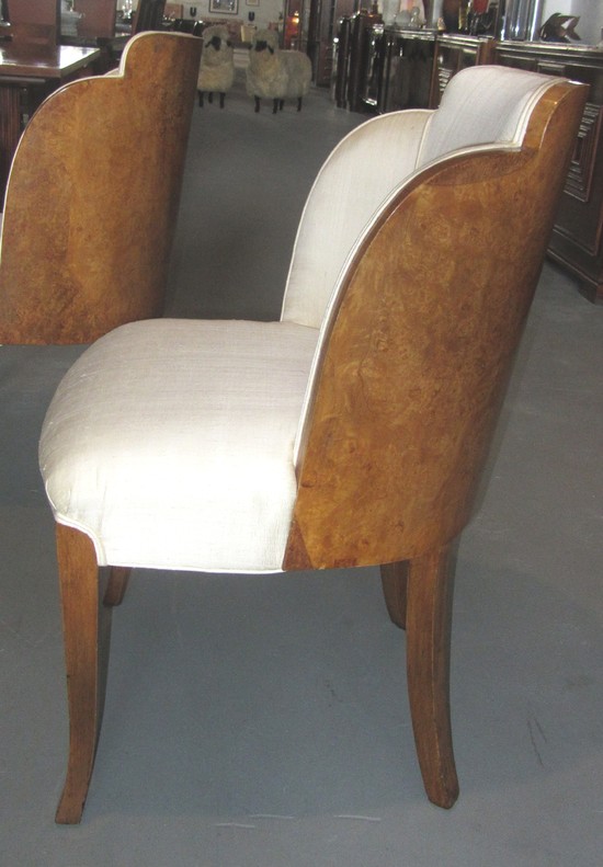 Set of Four English Art Deco CLOUD Chairs