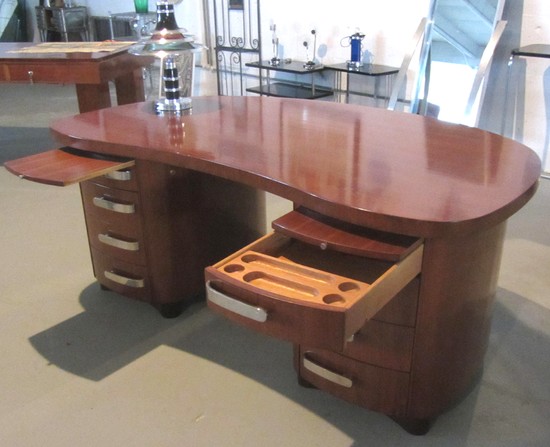 American Art Deco Stow & Davis Executive Desk