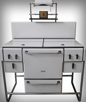 American Art Deco Stove and Oven