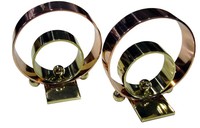 Walter Von Nessen American Art Deco RING Bookends
