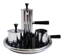 Walter Von Nessen American Art Deco Coffee Service for Chase
