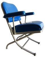 Four American Art Deco Folding Chairs by Warren McArthur