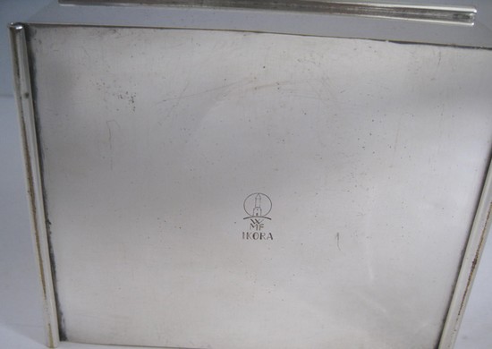 WMF German Art Deco Silver Plated Box.