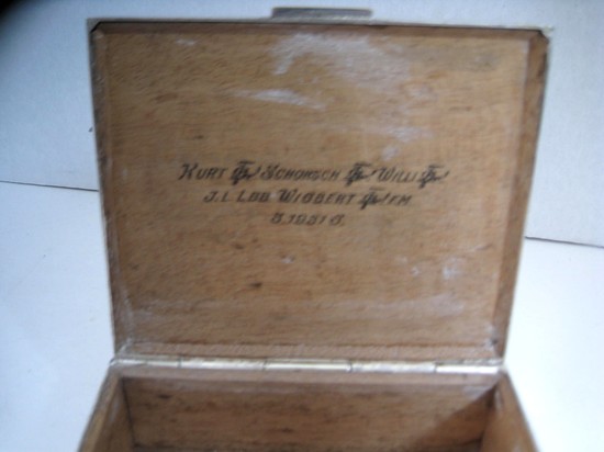 WMF German Art Deco Silver Plated Box.