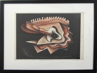 WPA Color Lithograph by Francis Shields