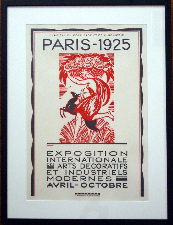 Robert Bonfils Red Exhibition Poster